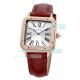 TW Factory Replica Cartier Santos-Dumont Rose Gold Couple Watches (6)_th.jpg